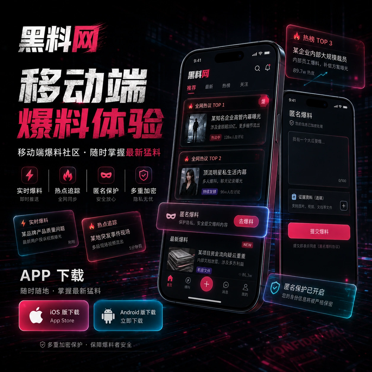 黑料网 APP主题图片